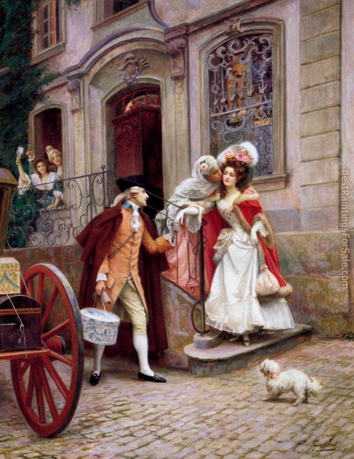 Jules Girardet Paintings for sale